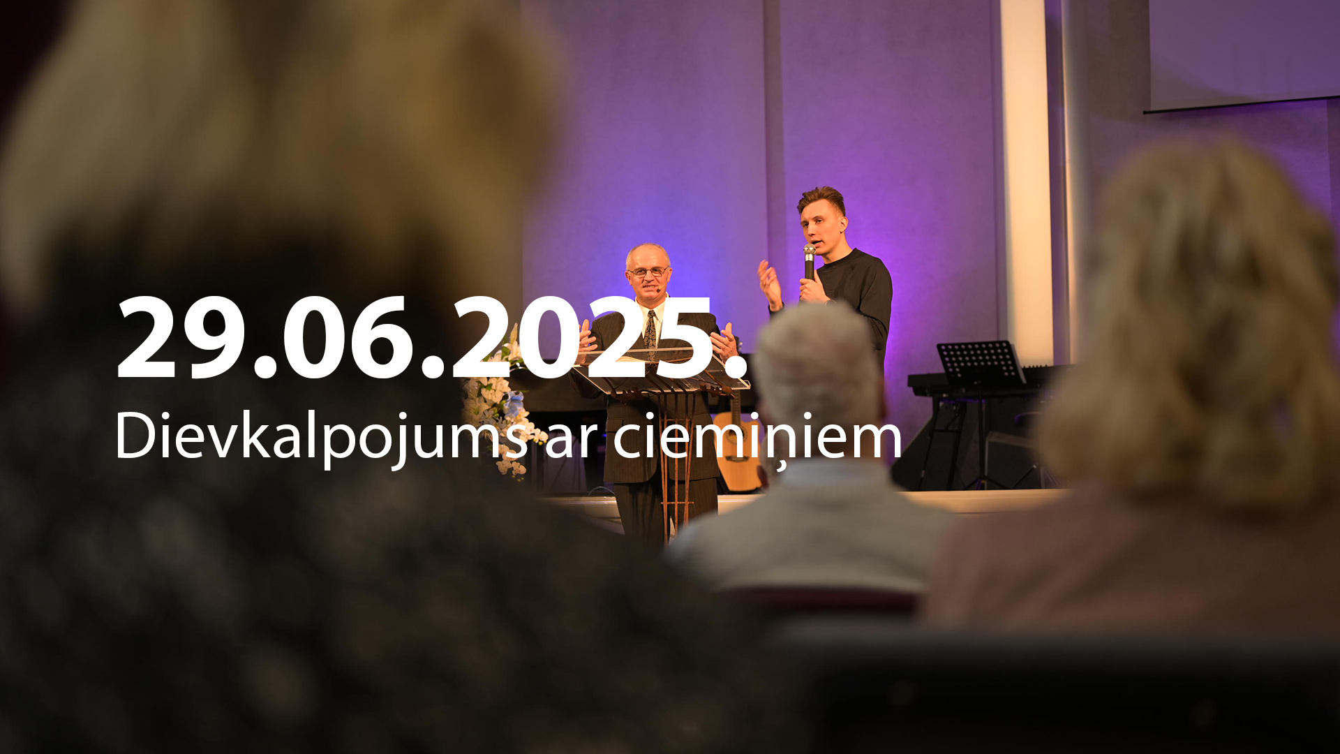 29. jūnija dievkalpojums ar ciemiņiem