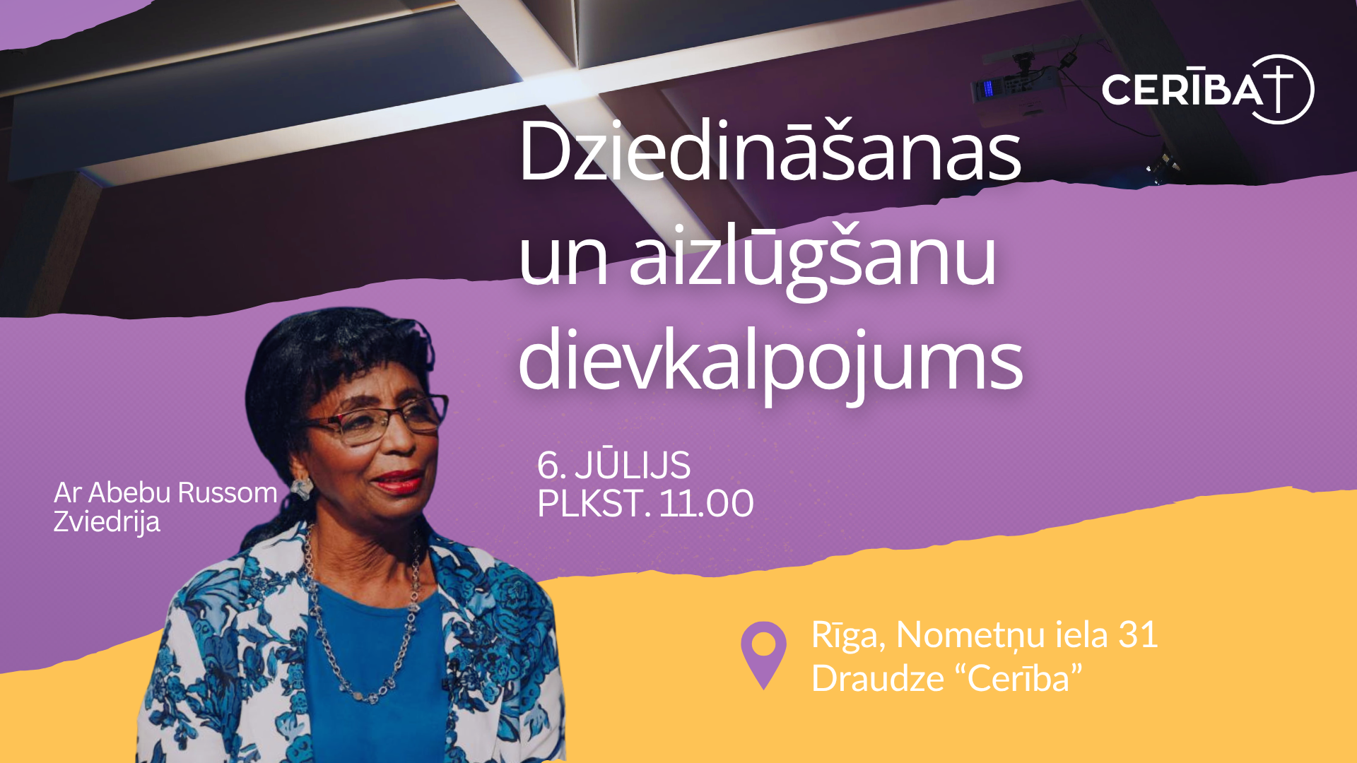 6. jūlija dievkalpojums