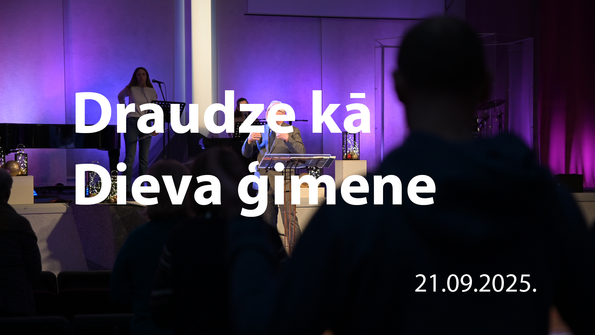 Draudze kā Dieva ģimene