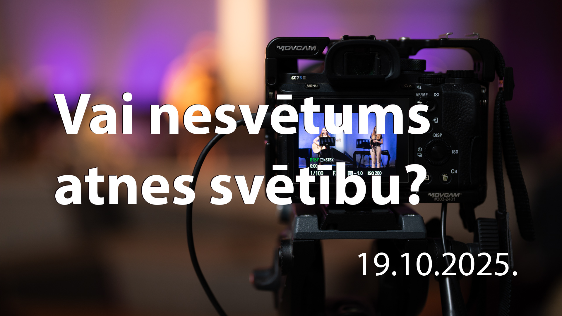 Vai nesvētums atnes svētību?