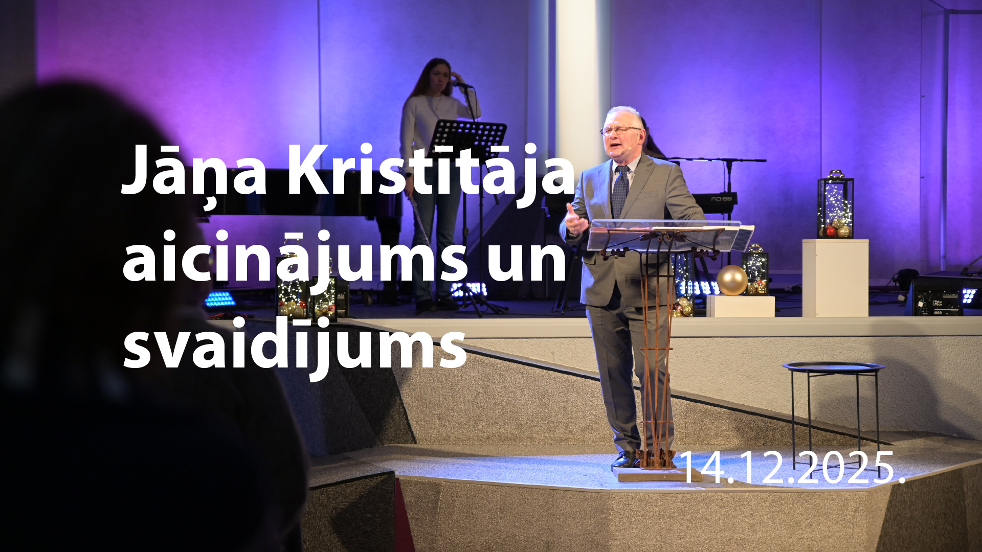 Jāņa Kristītāja aicinājums un svaidījums