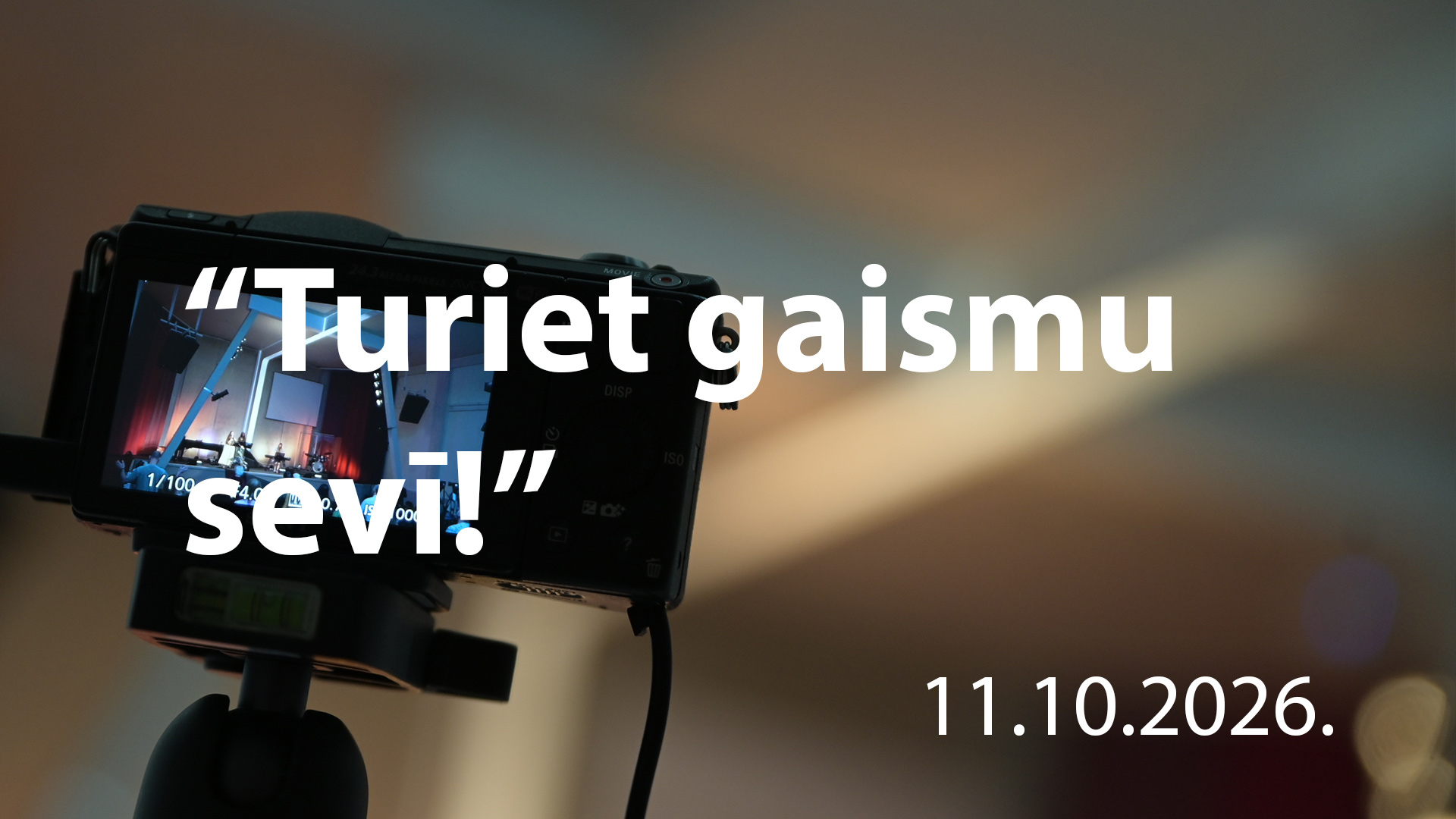 Turiet gaismu sevī